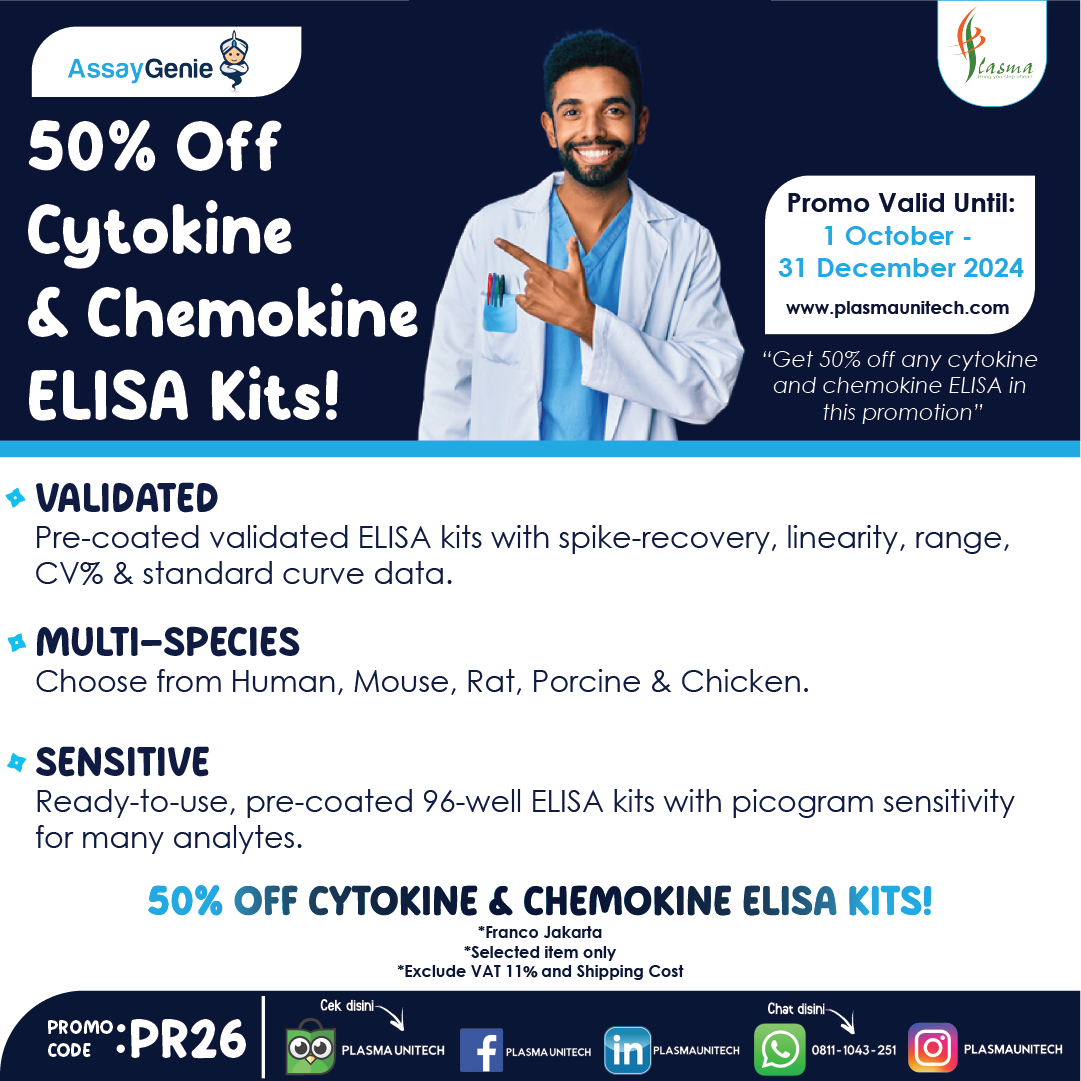 50% OFF Chemokine & Cytokine ELISA Kits!